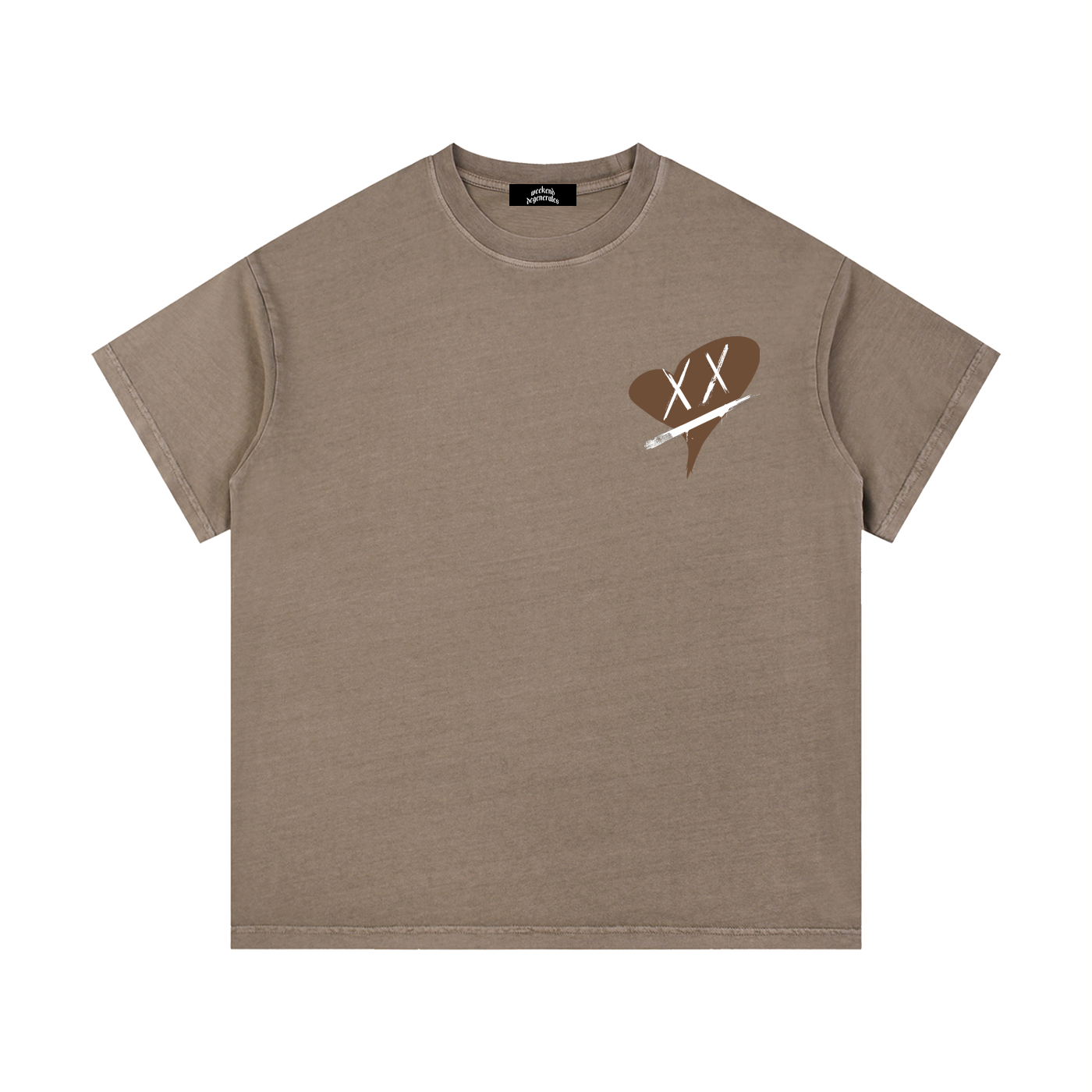 Hearts Vintage Wash T-shirt