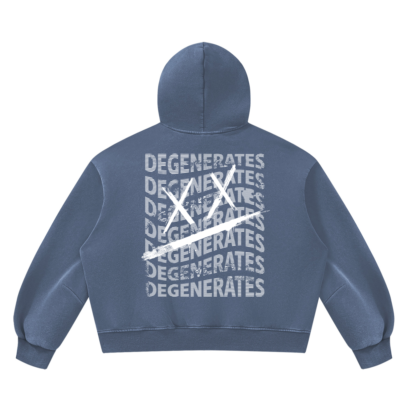 The First Vintage Wash Boxy Fleece Hoodie