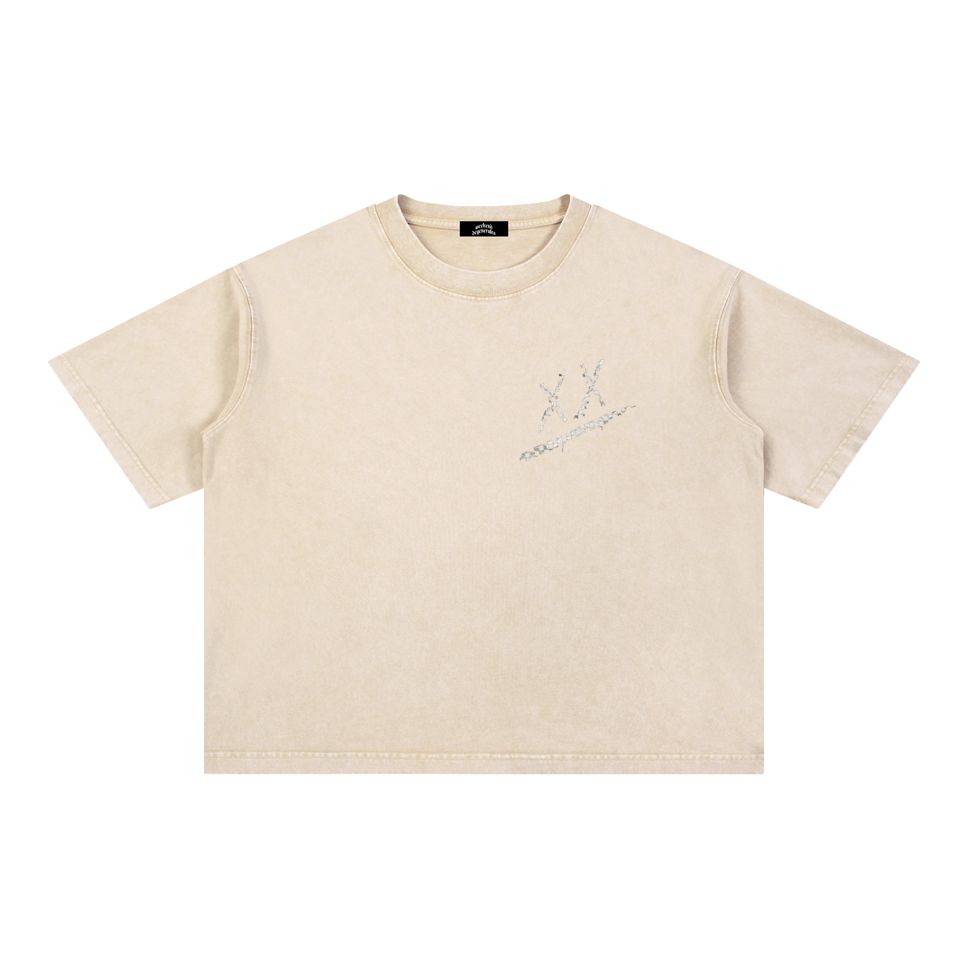 Bangarng XWEKND DGNT Mineral Wash Boxy  T-Shirt