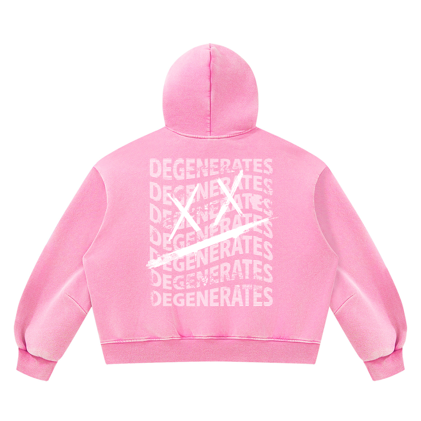 The First Vintage Wash Boxy Fleece Hoodie