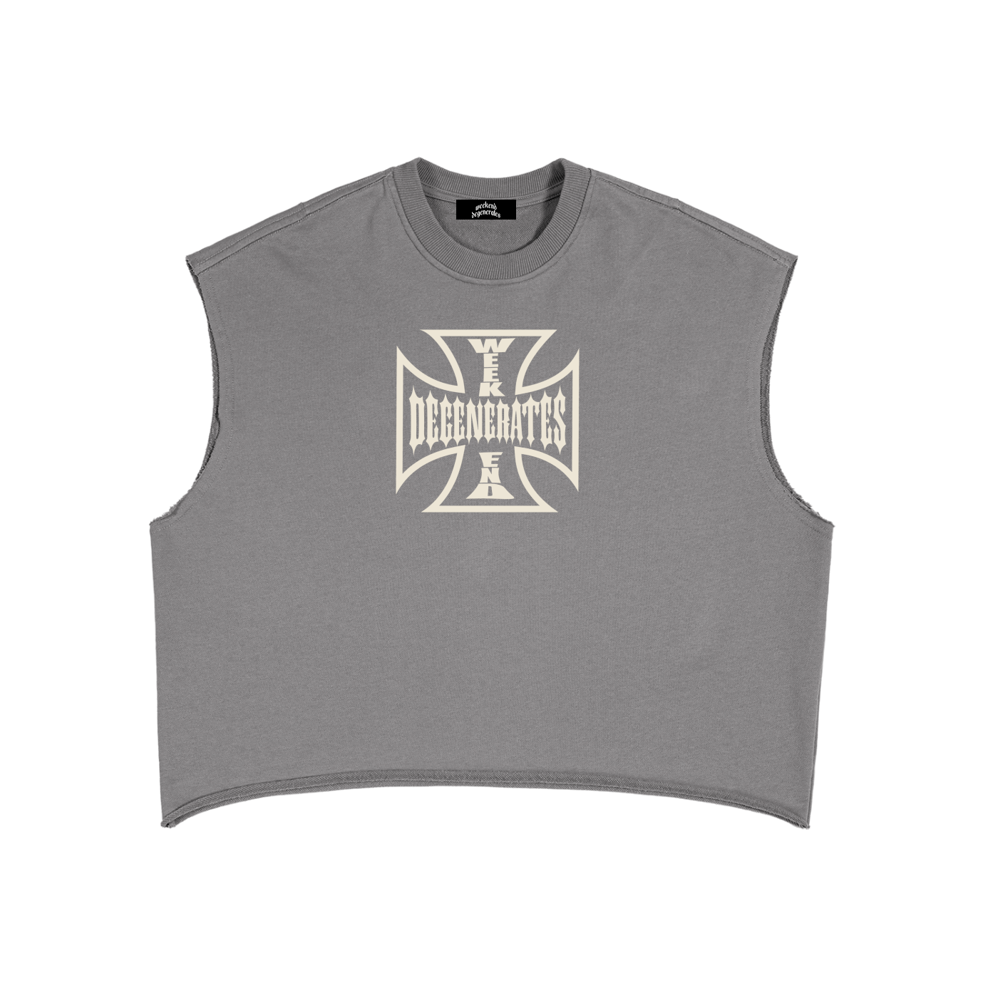 French Terry Boxy Tank Top