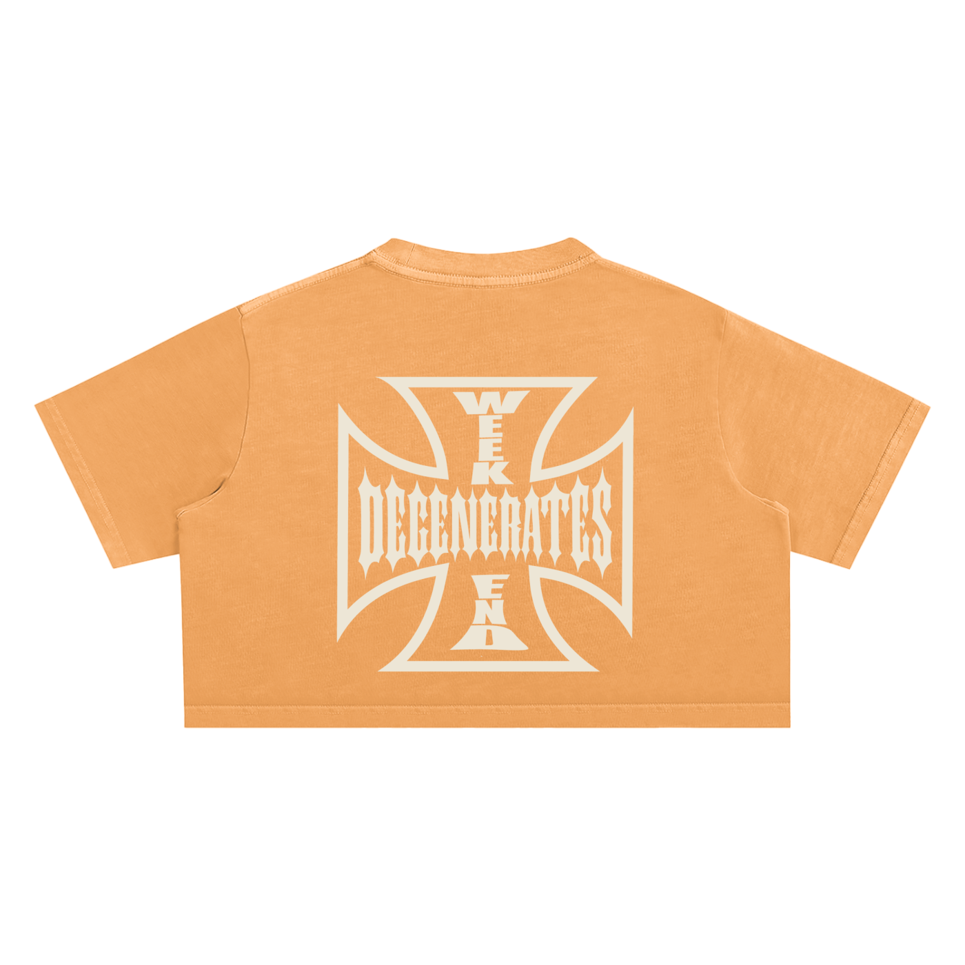 Degenerate Cross Crop Top