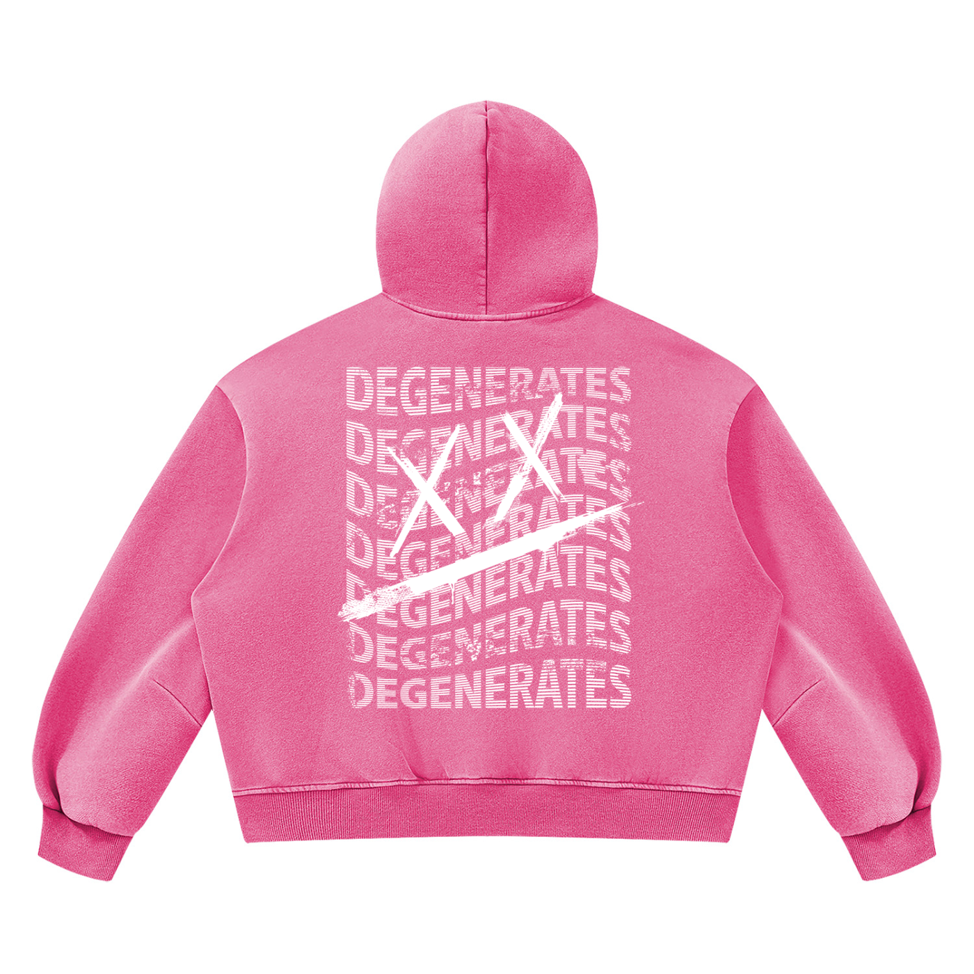 The First Vintage Wash Boxy Fleece Hoodie