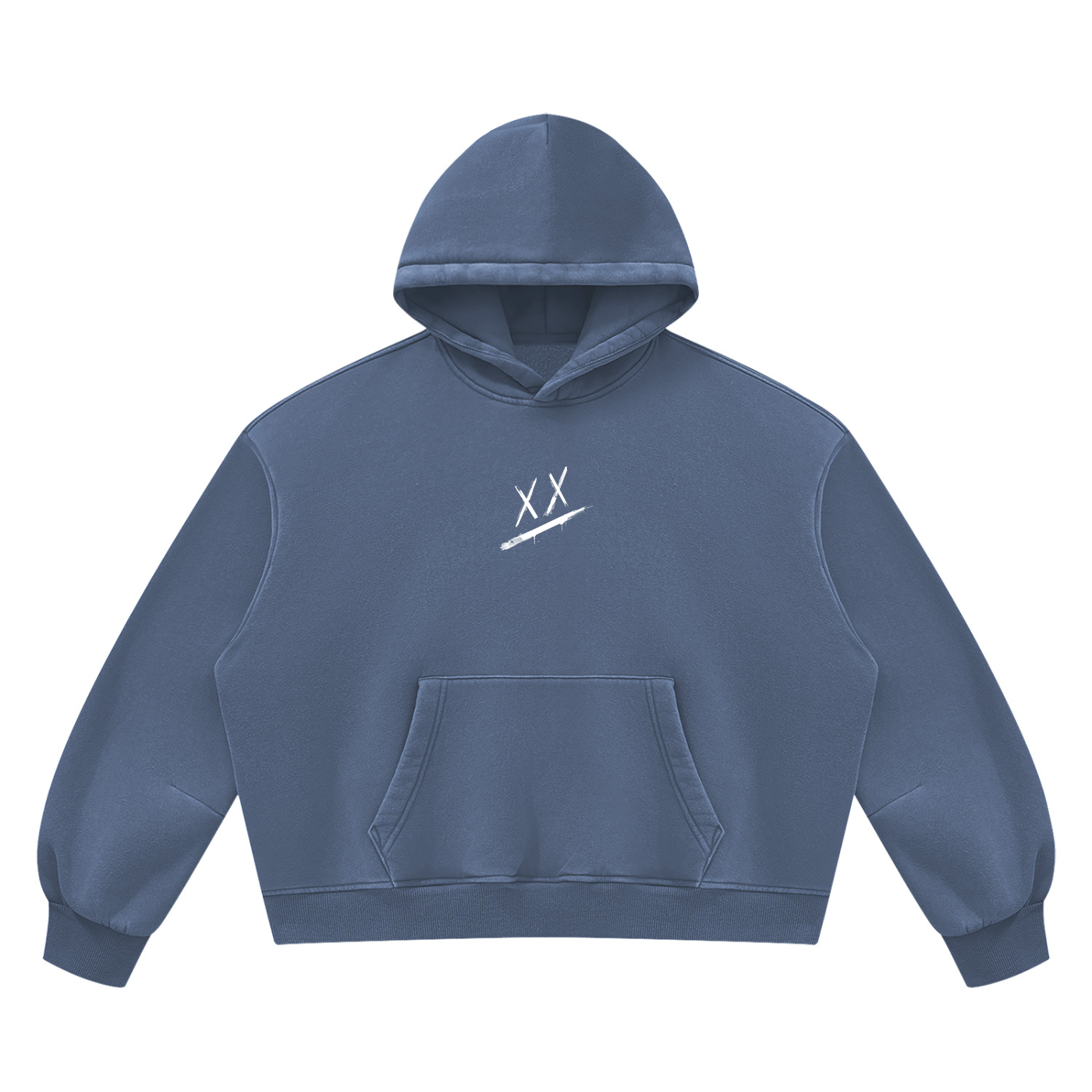 The First Vintage Wash Boxy Fleece Hoodie