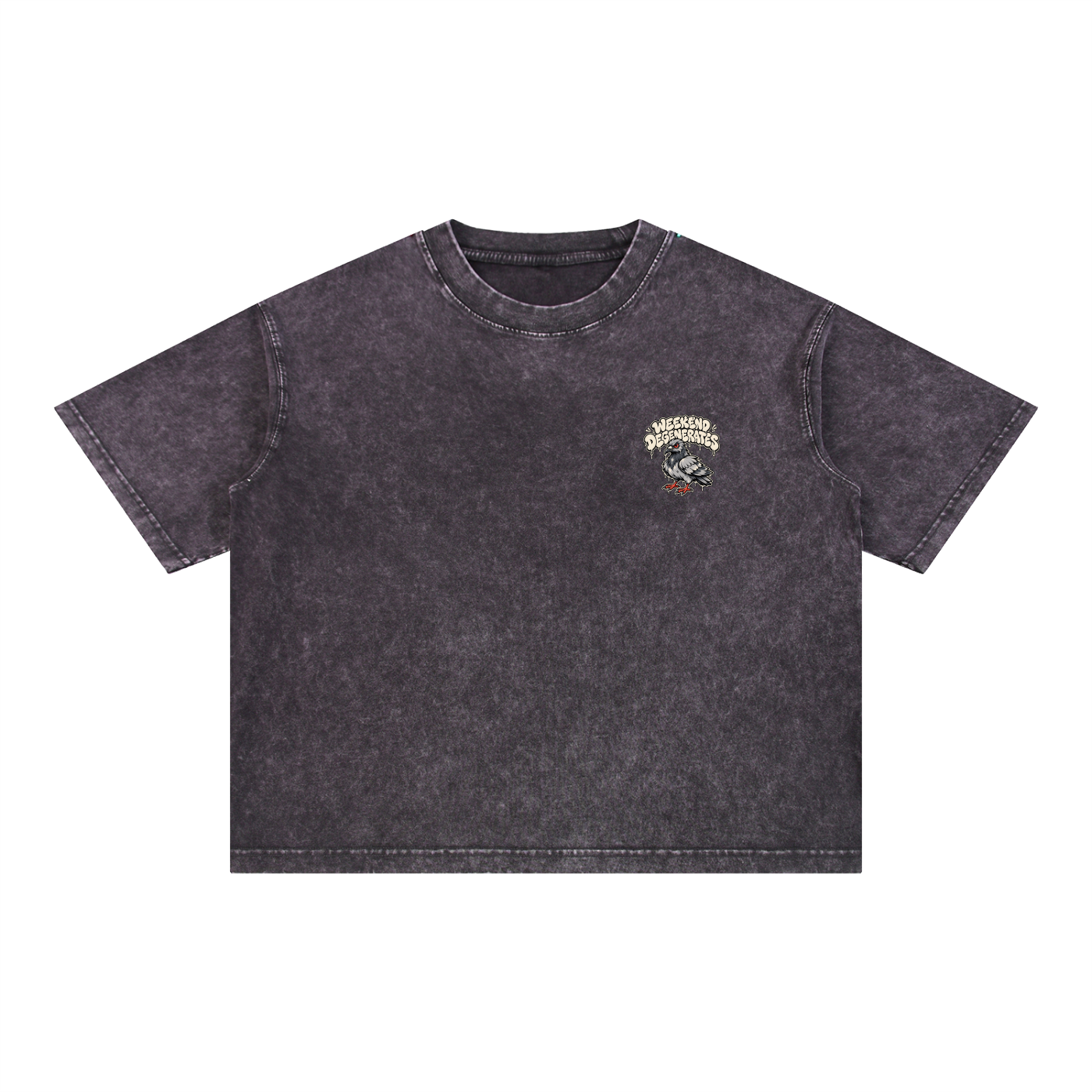 Pigeon Boxy Cotton T-Shirt