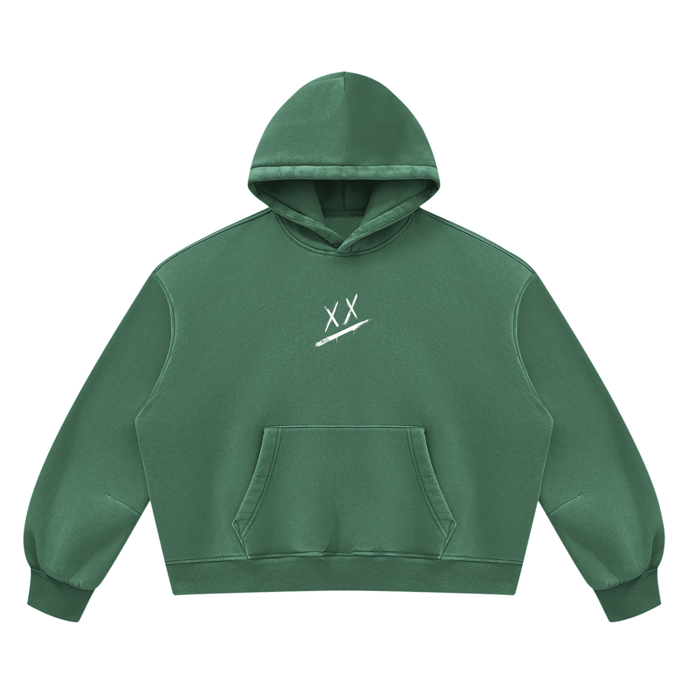 The First Vintage Wash Boxy Fleece Hoodie