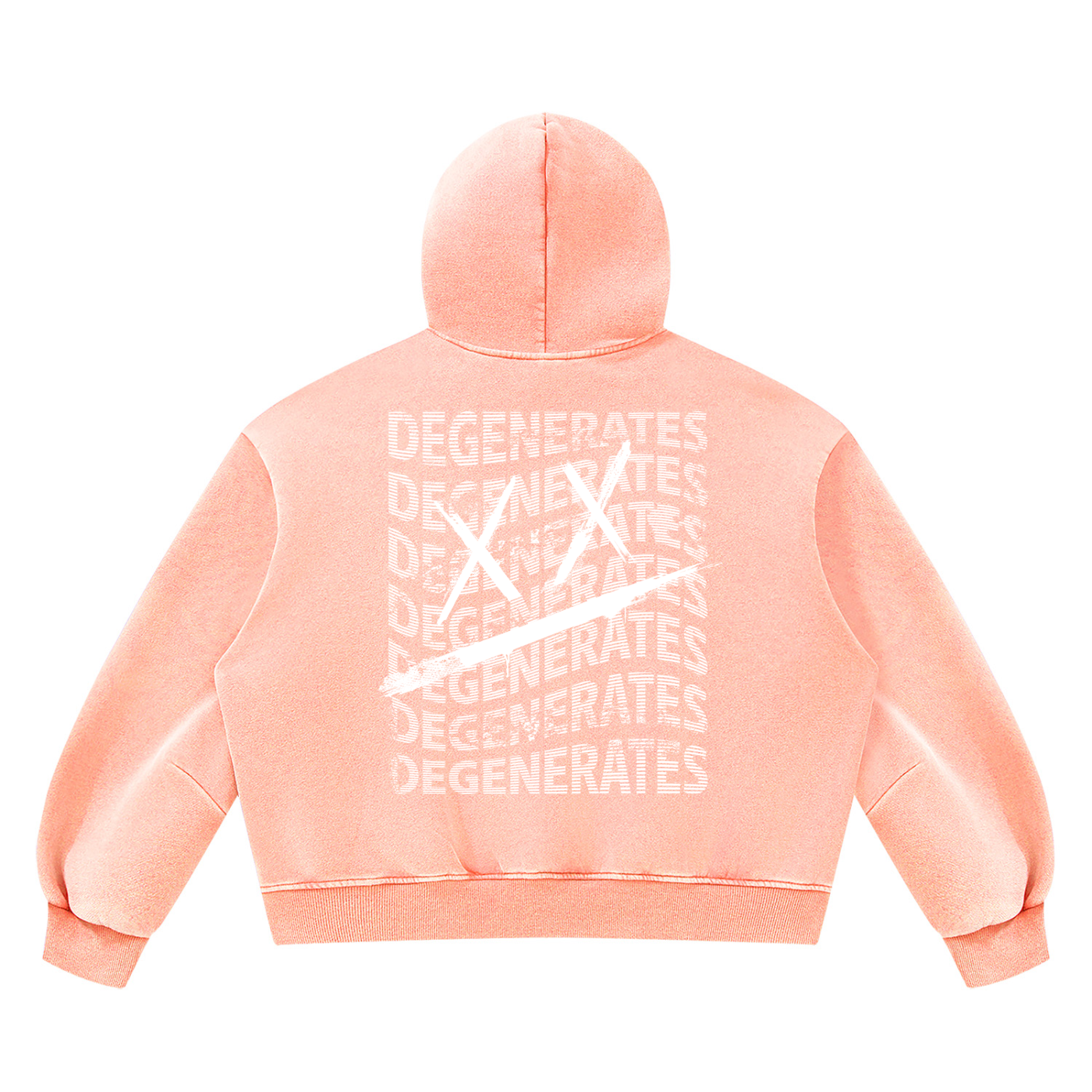 The First Vintage Wash Boxy Fleece Hoodie