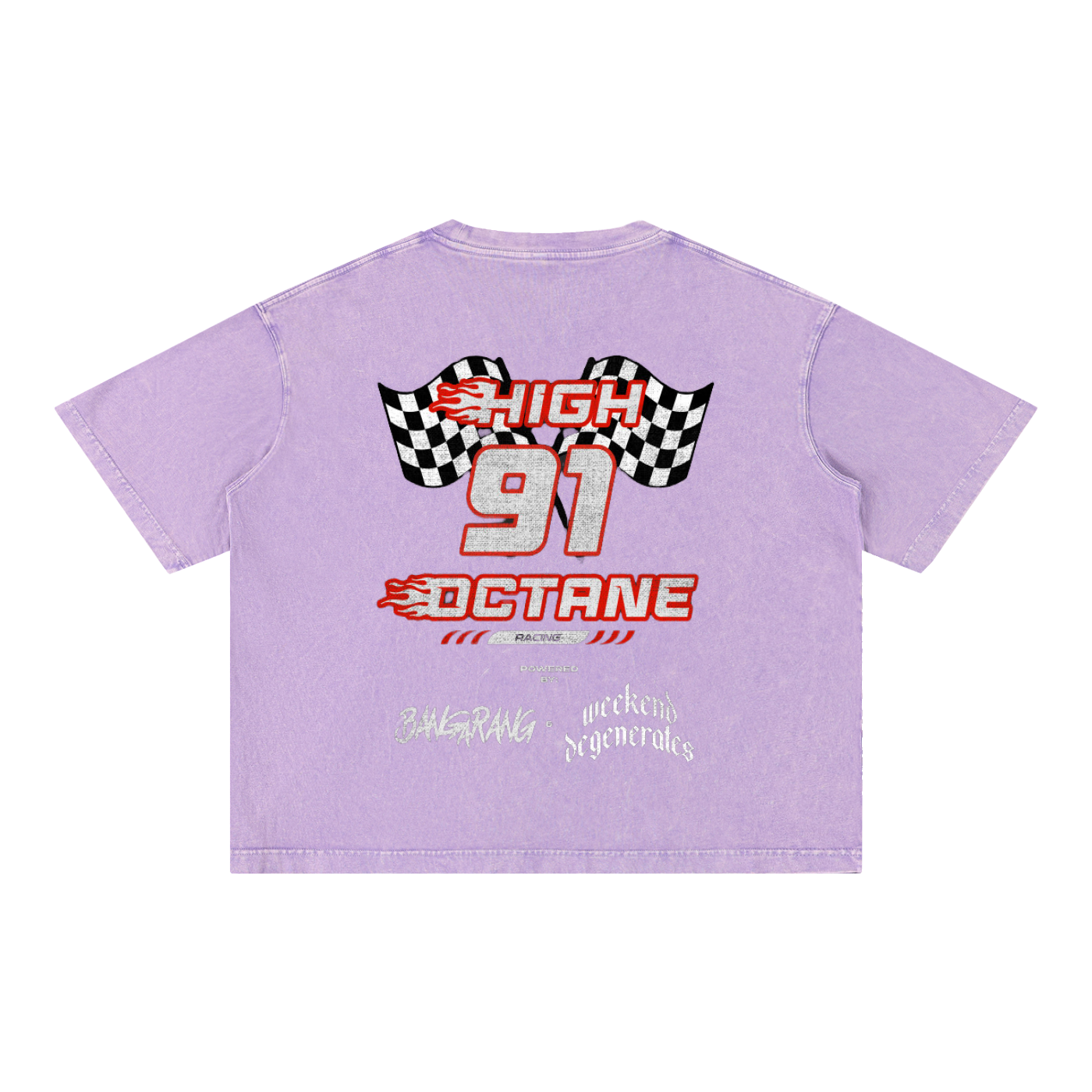 Bangarng XWEKND DGNT Mineral Wash Boxy  T-Shirt