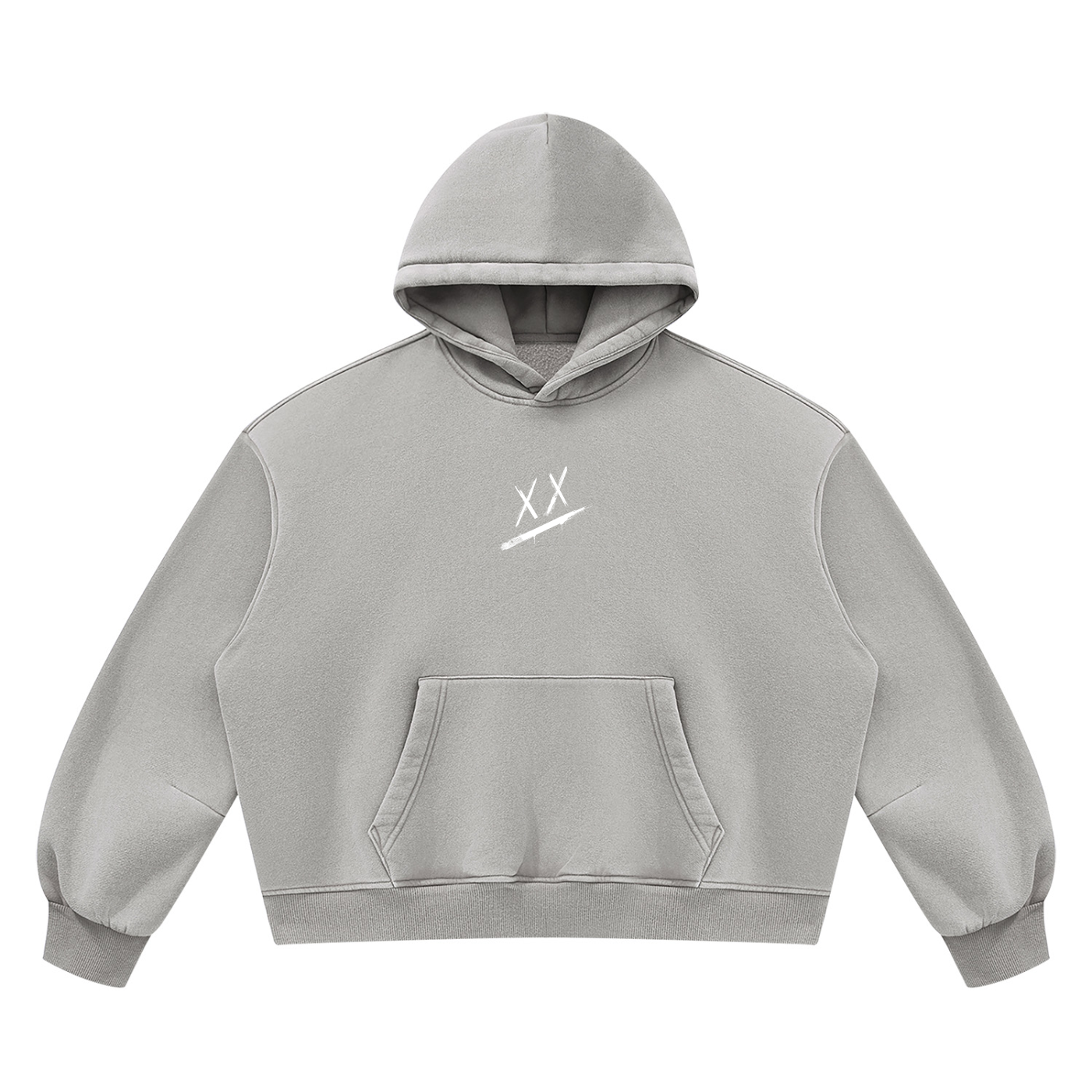 The First Vintage Wash Boxy Fleece Hoodie