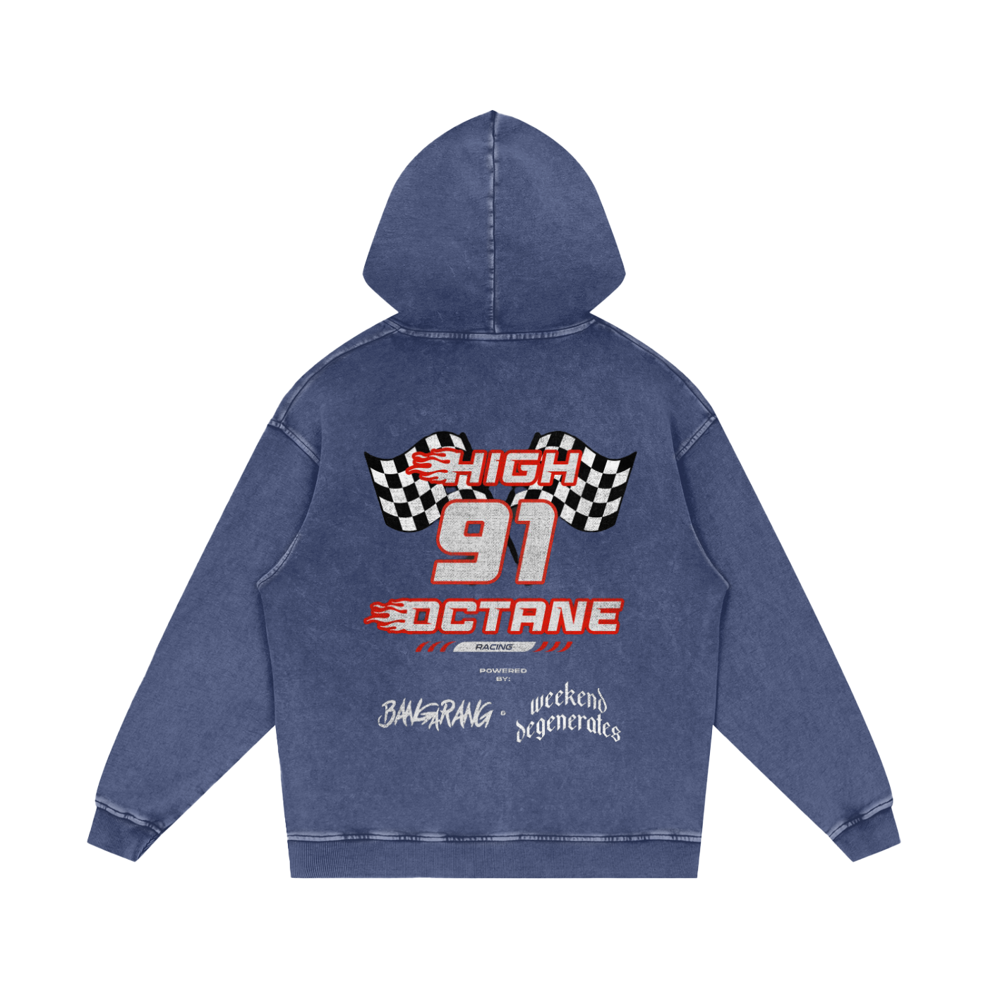 Bangarang X WKND DGNT Loose Hoodie