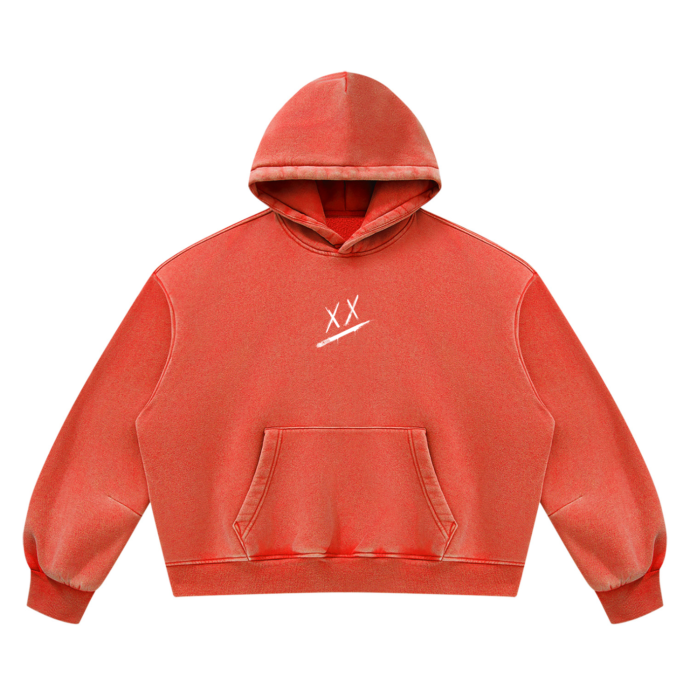 The First Vintage Wash Boxy Fleece Hoodie
