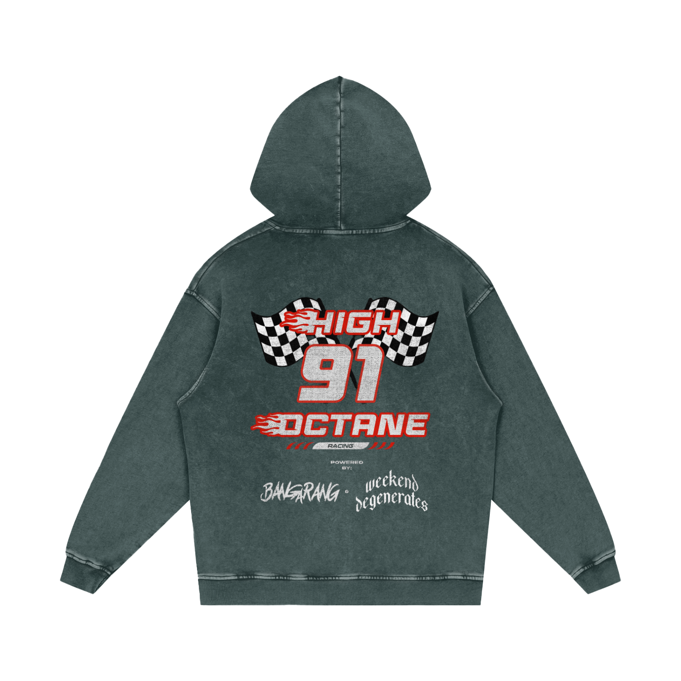 Bangarang X WKND DGNT Loose Hoodie