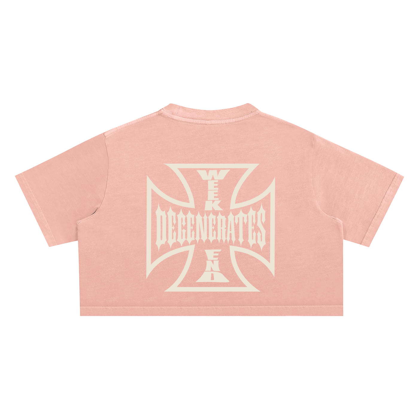 Degenerate Cross Crop Top