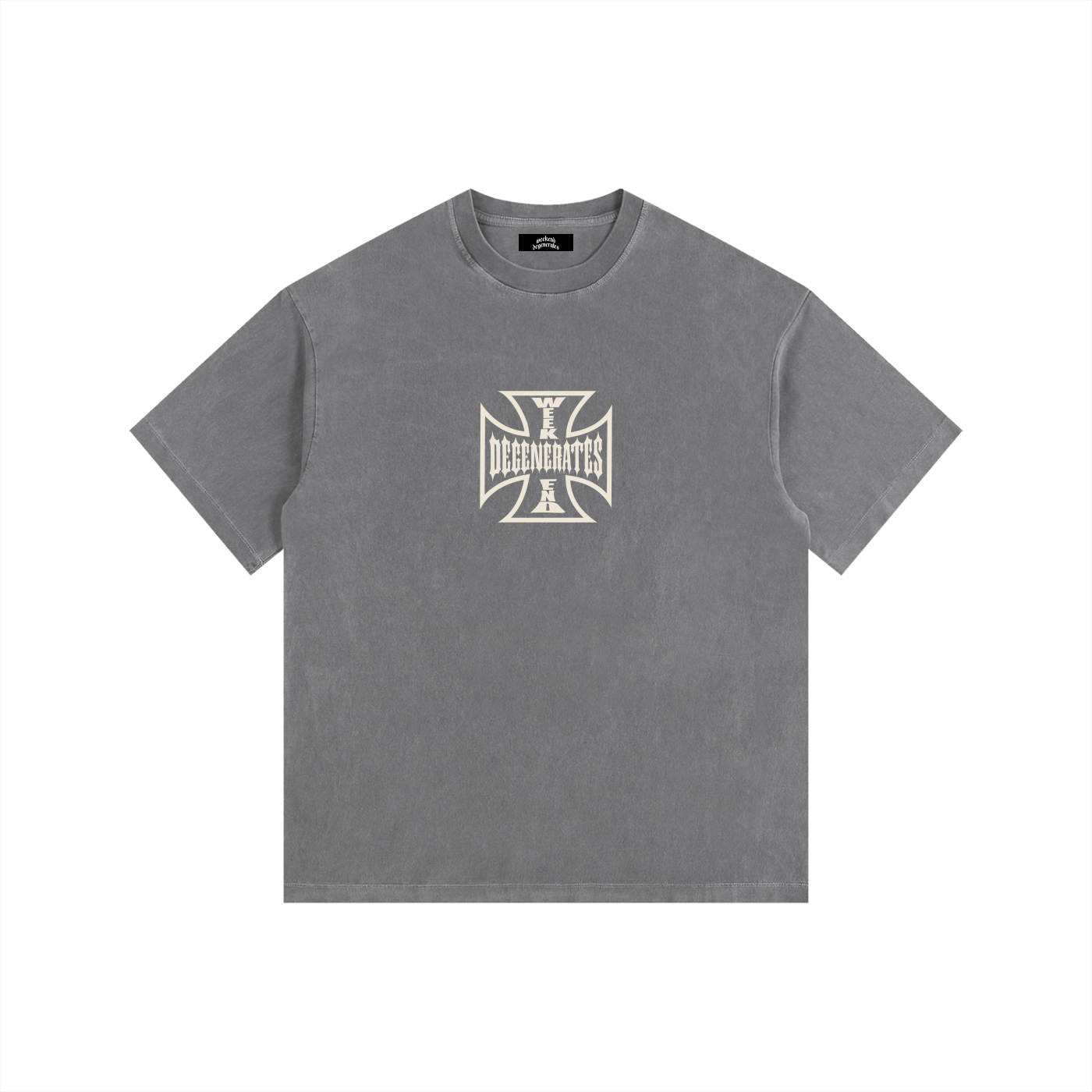 Degenerate Cross - Oversized T-Shirt