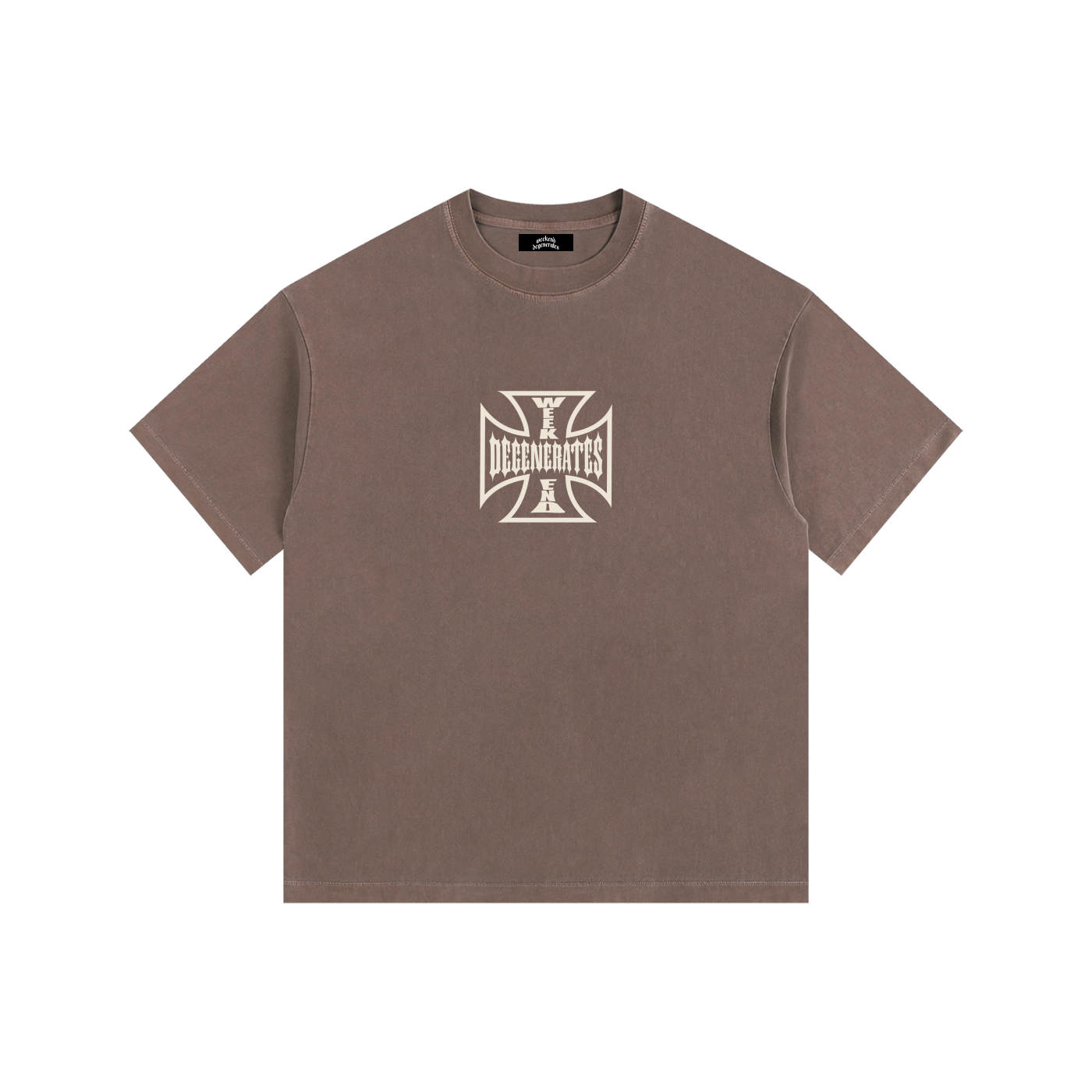 Degenerate Cross - Oversized T-Shirt