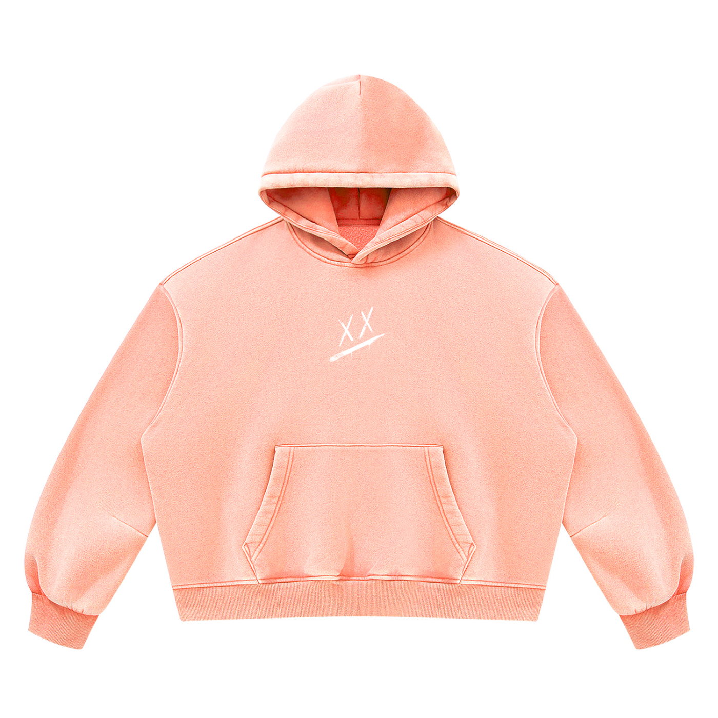 The First Vintage Wash Boxy Fleece Hoodie