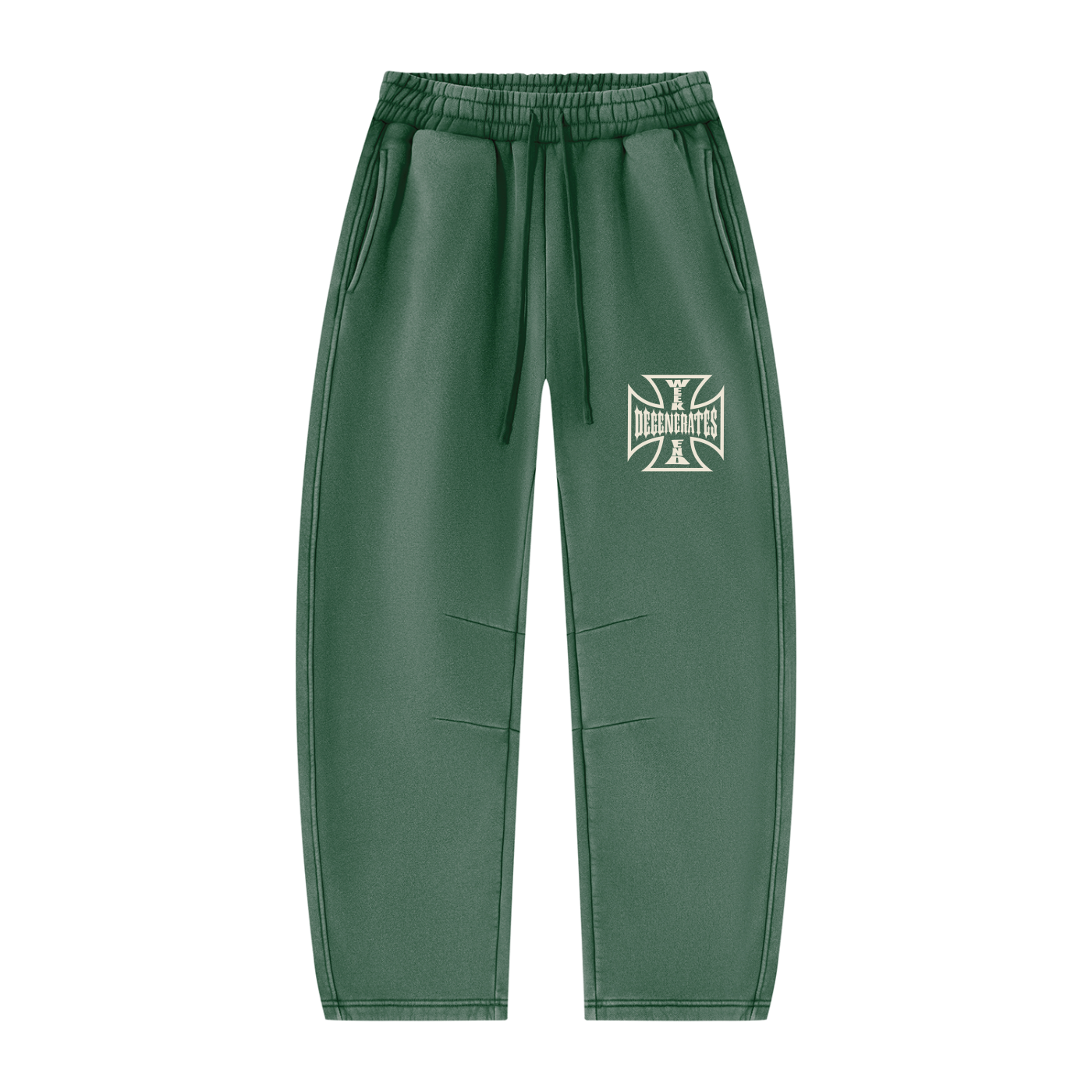 Degenerate Cross - Wash  Fleece Sweatpants