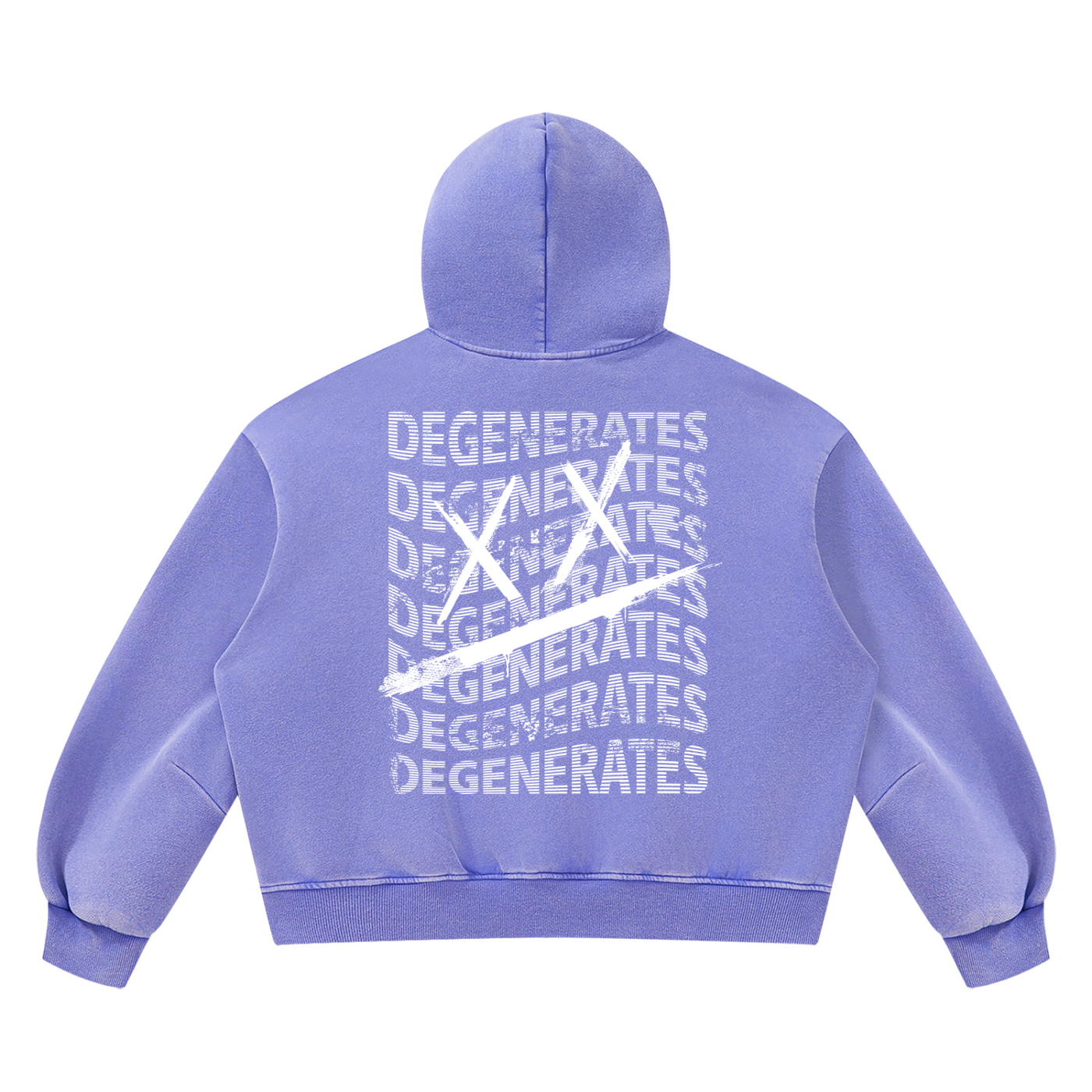 The First Vintage Wash Boxy Fleece Hoodie