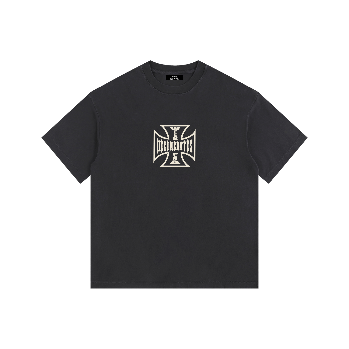 Degenerate Cross - Oversized T-Shirt