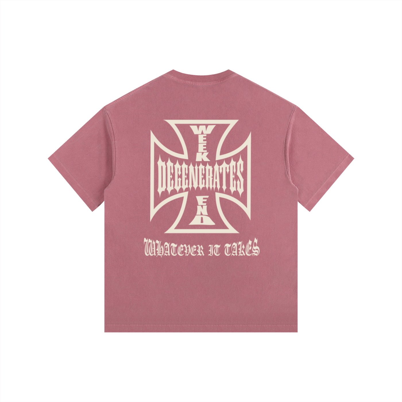 Degenerate Cross - Oversized T-Shirt