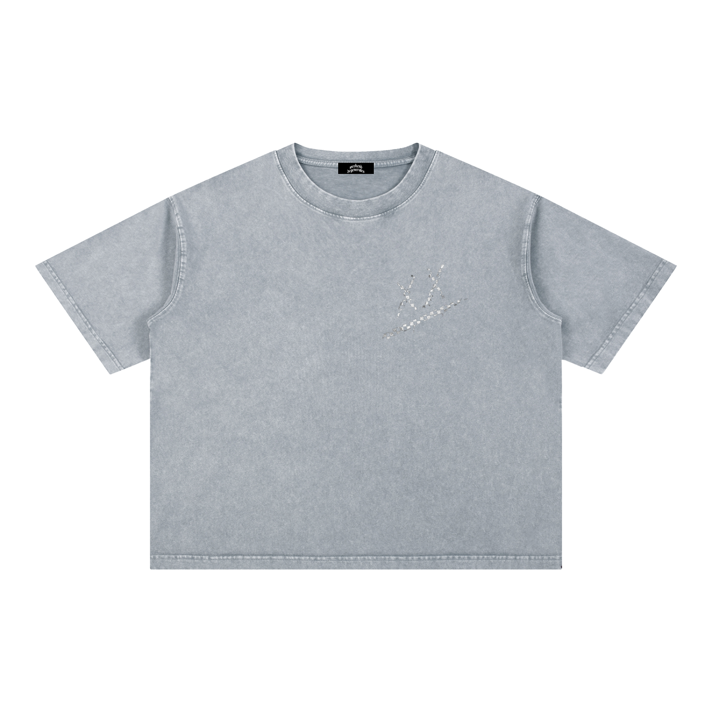 Bangarng XWEKND DGNT Mineral Wash Boxy  T-Shirt