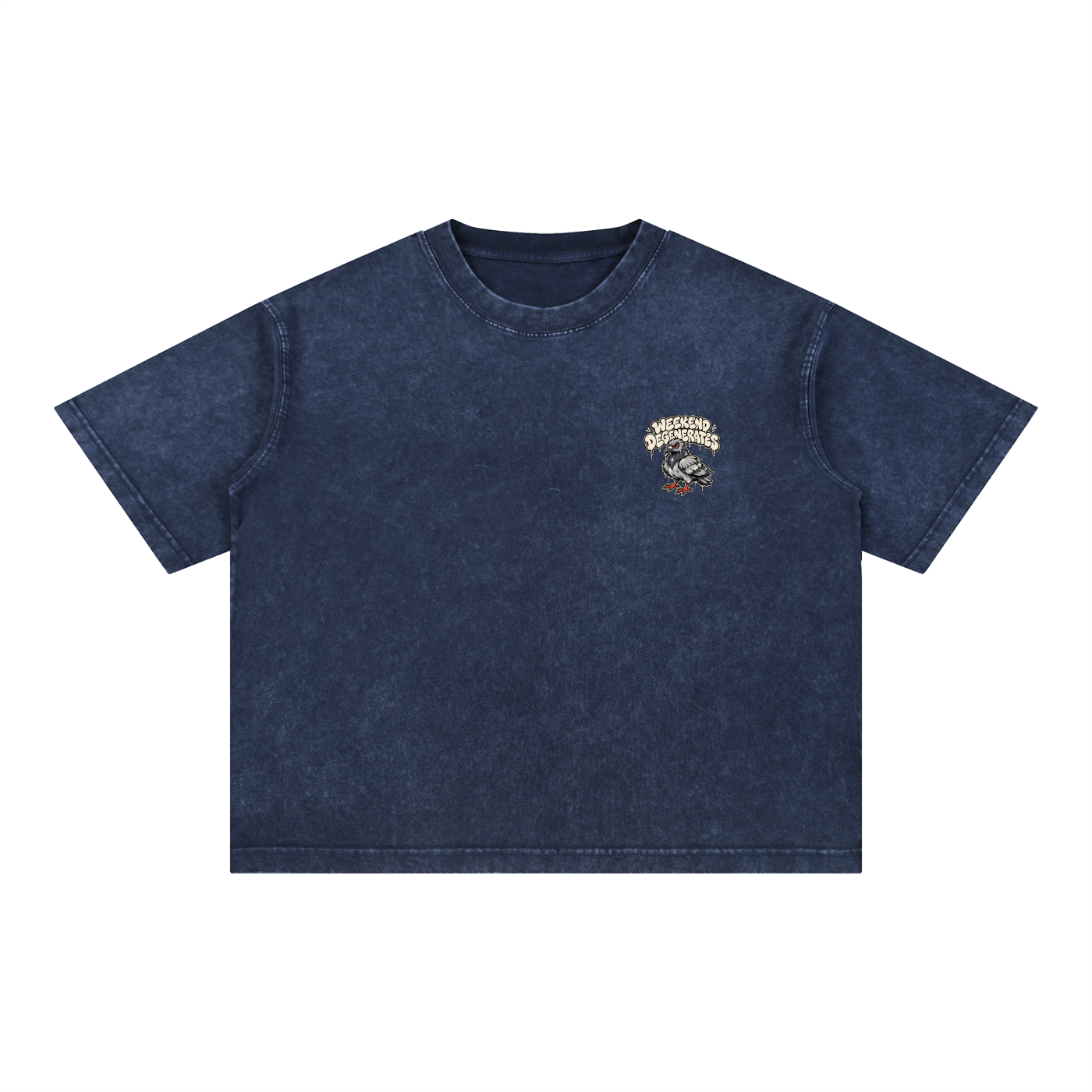 Pigeon Boxy Cotton T-Shirt