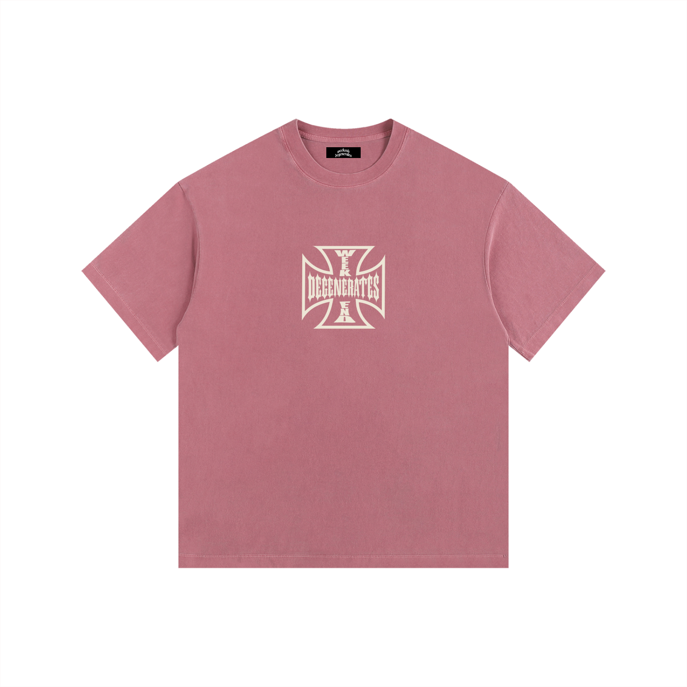 Degenerate Cross - Oversized T-Shirt
