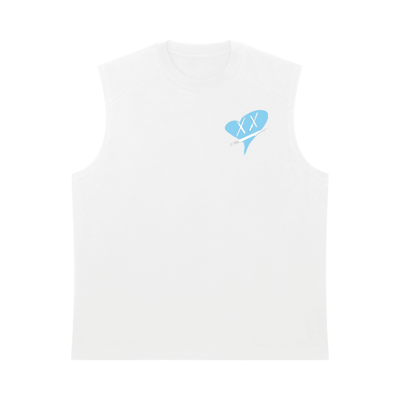 Heart Heavyweight Tank Top