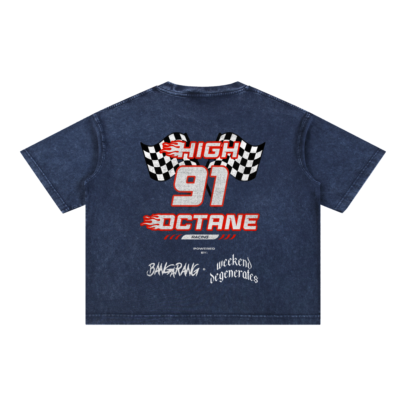 Bangarng XWEKND DGNT Mineral Wash Boxy  T-Shirt