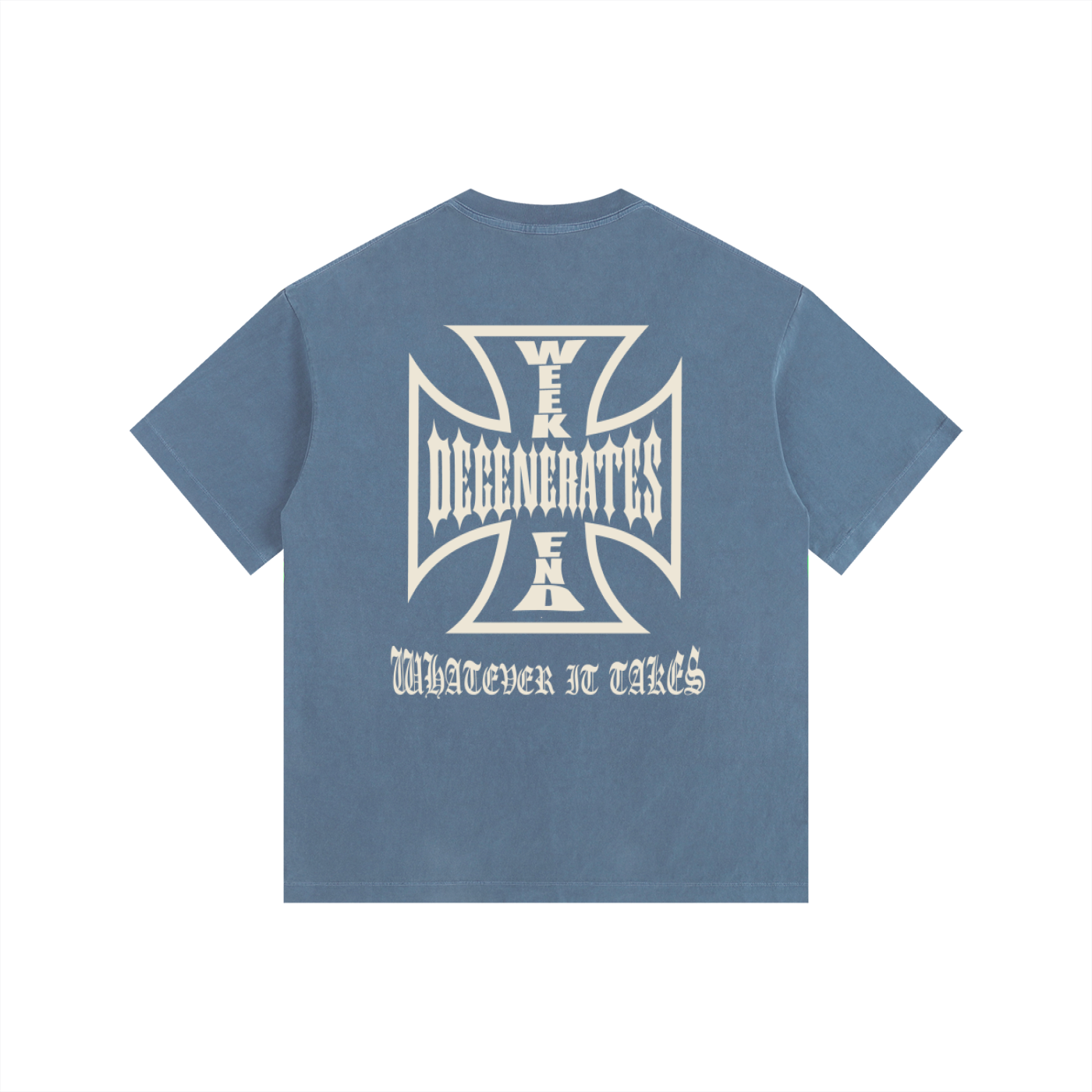 Degenerate Cross - Oversized T-Shirt
