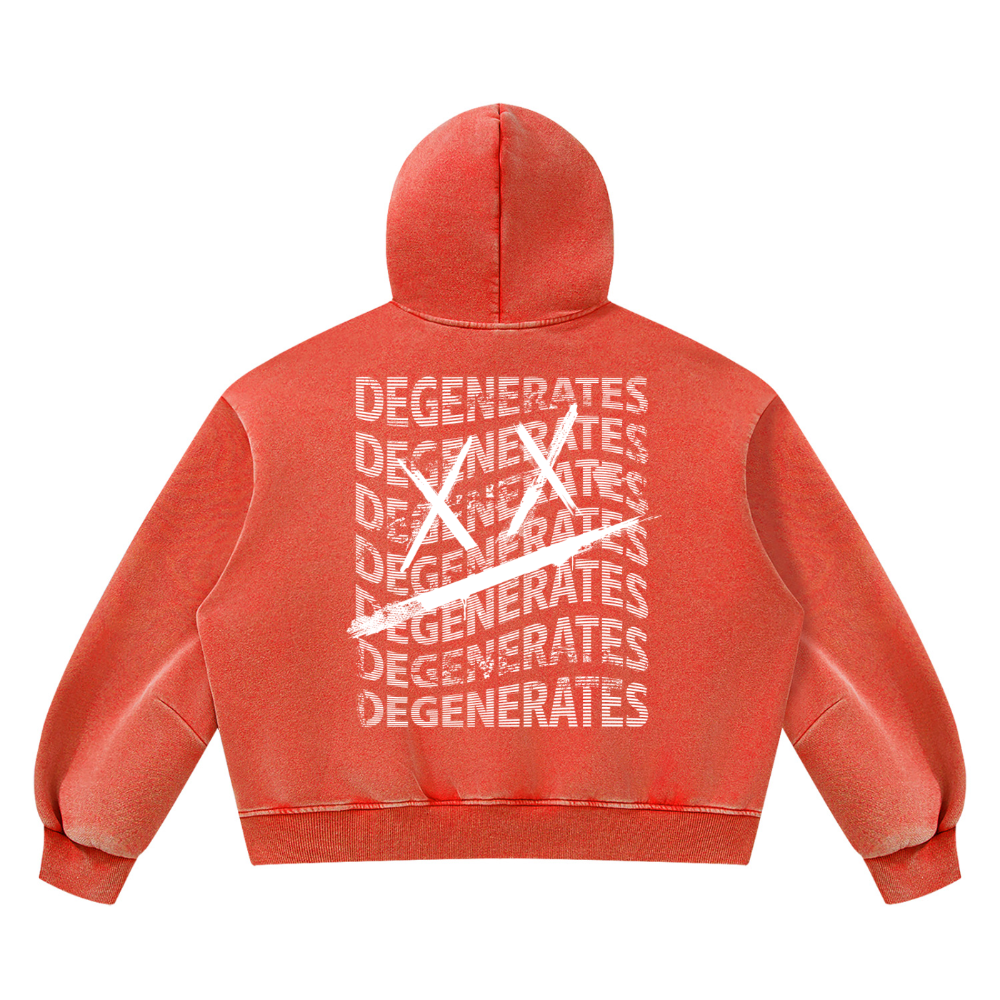 The First Vintage Wash Boxy Fleece Hoodie