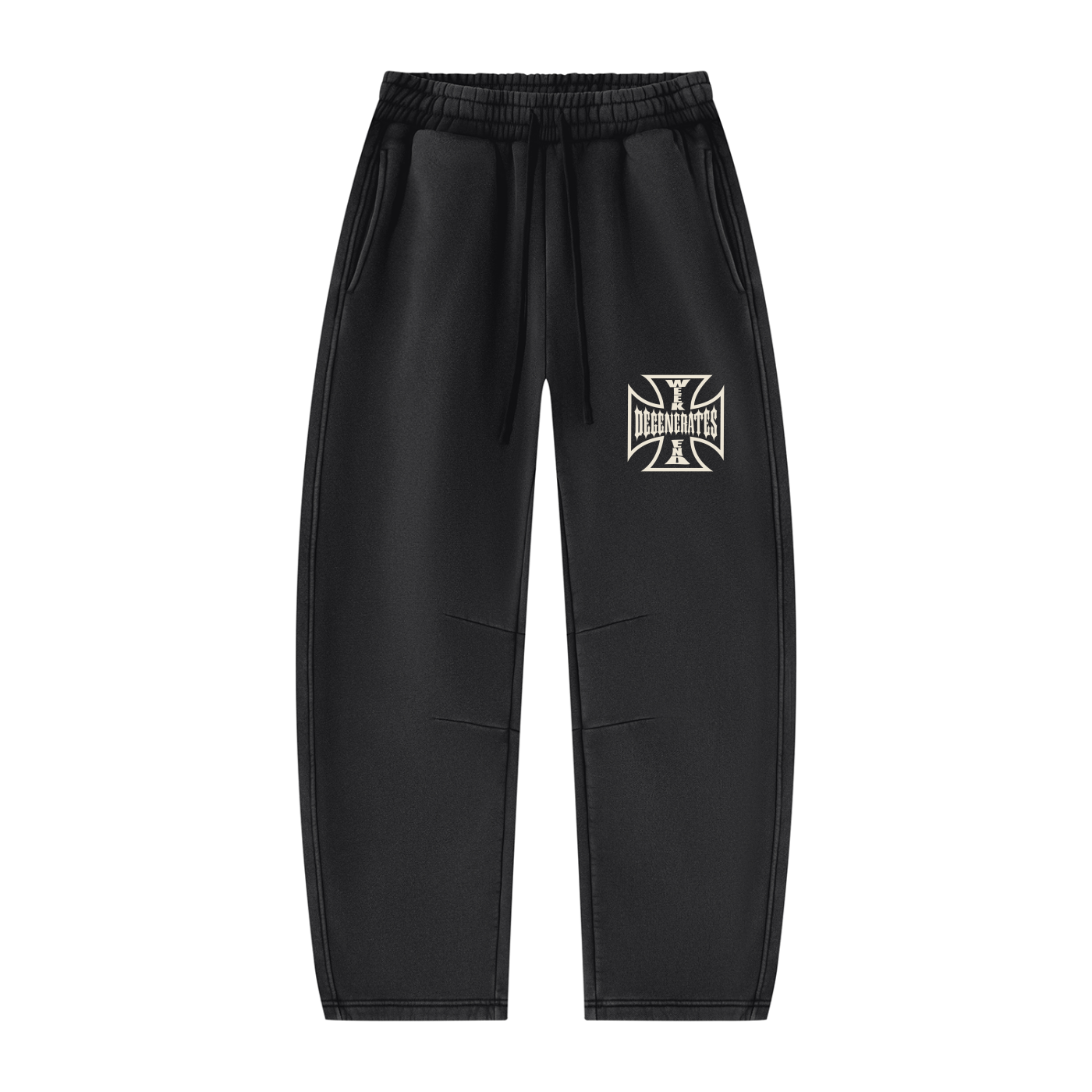 Degenerate Cross - Wash  Fleece Sweatpants