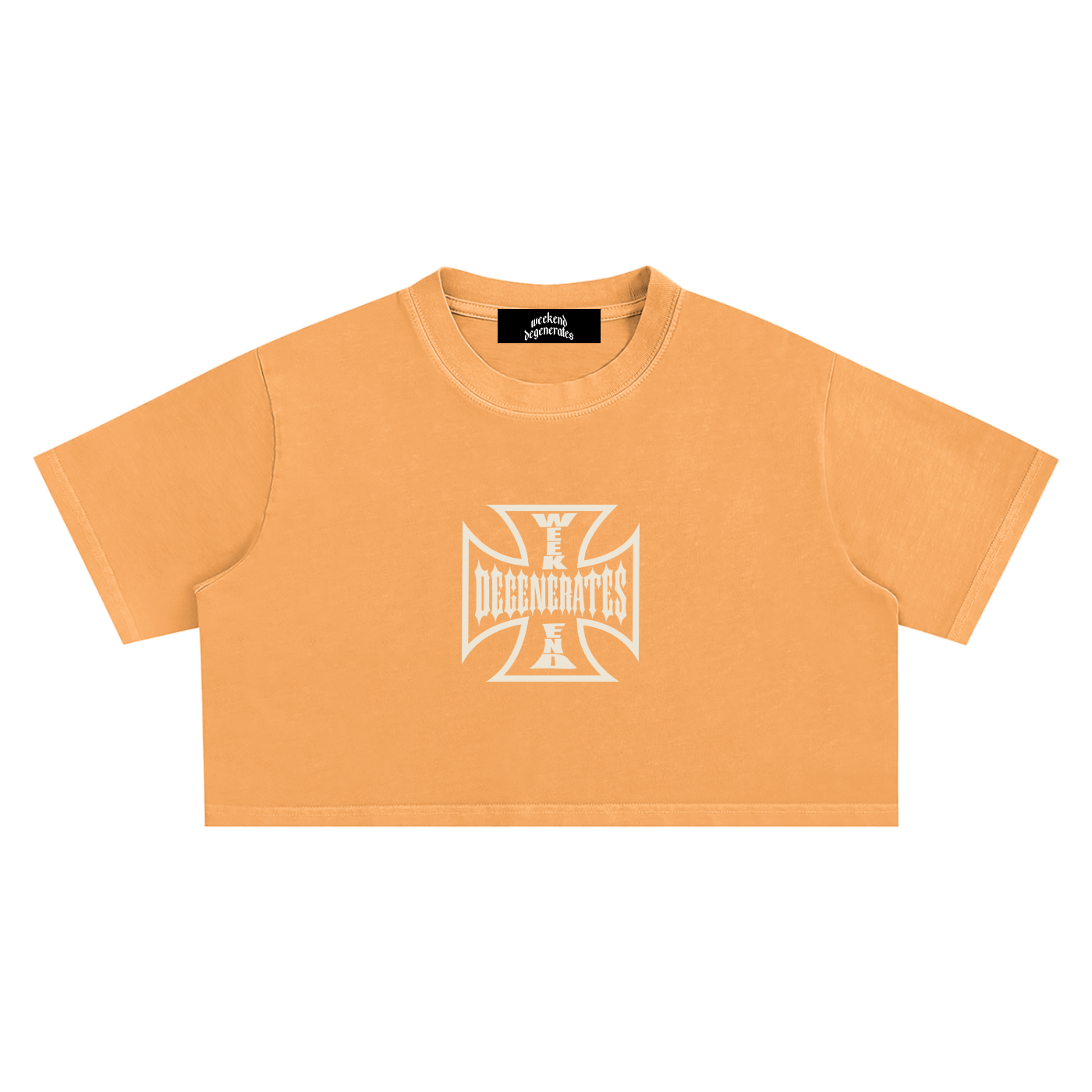 Degenerate Cross Crop Top