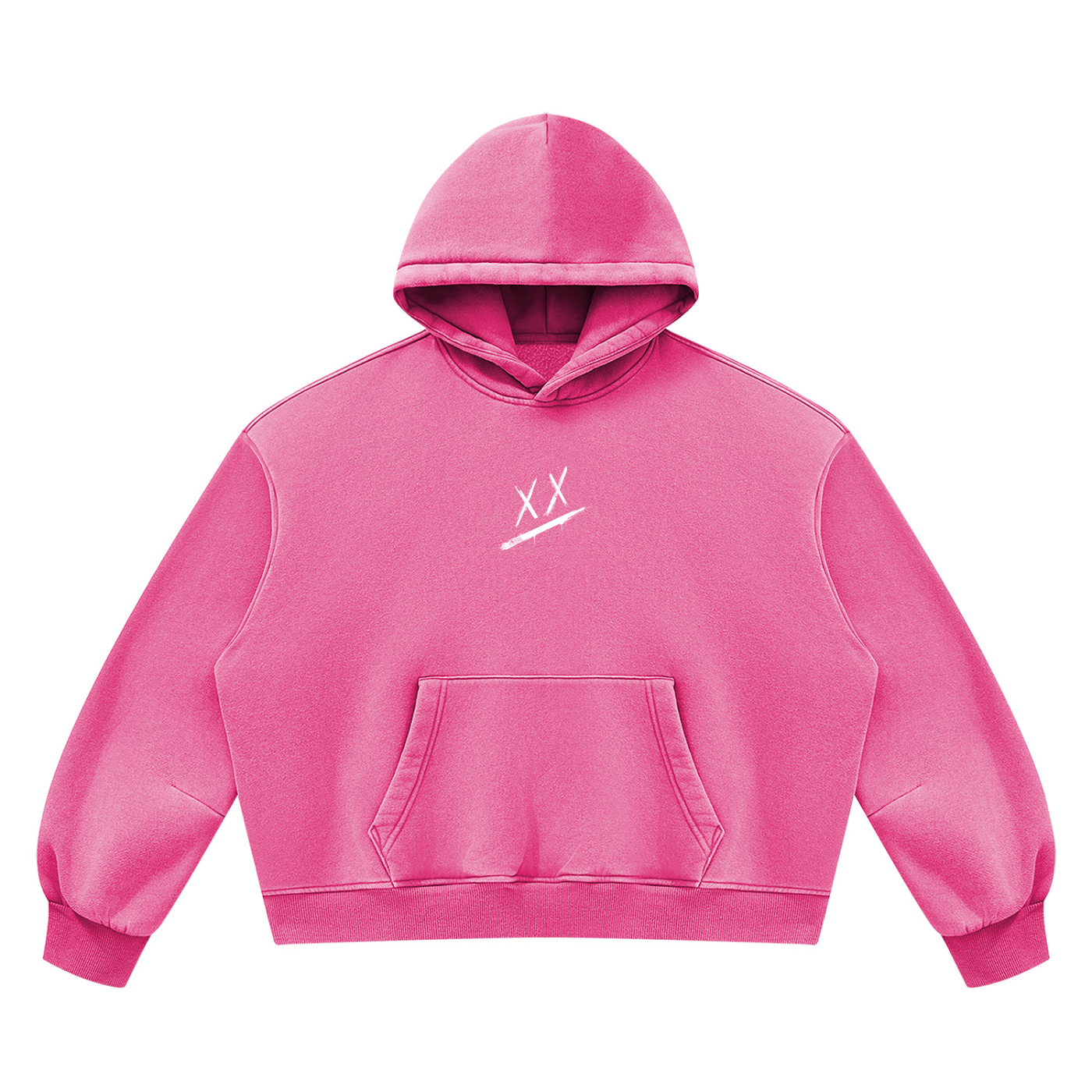 The First Vintage Wash Boxy Fleece Hoodie