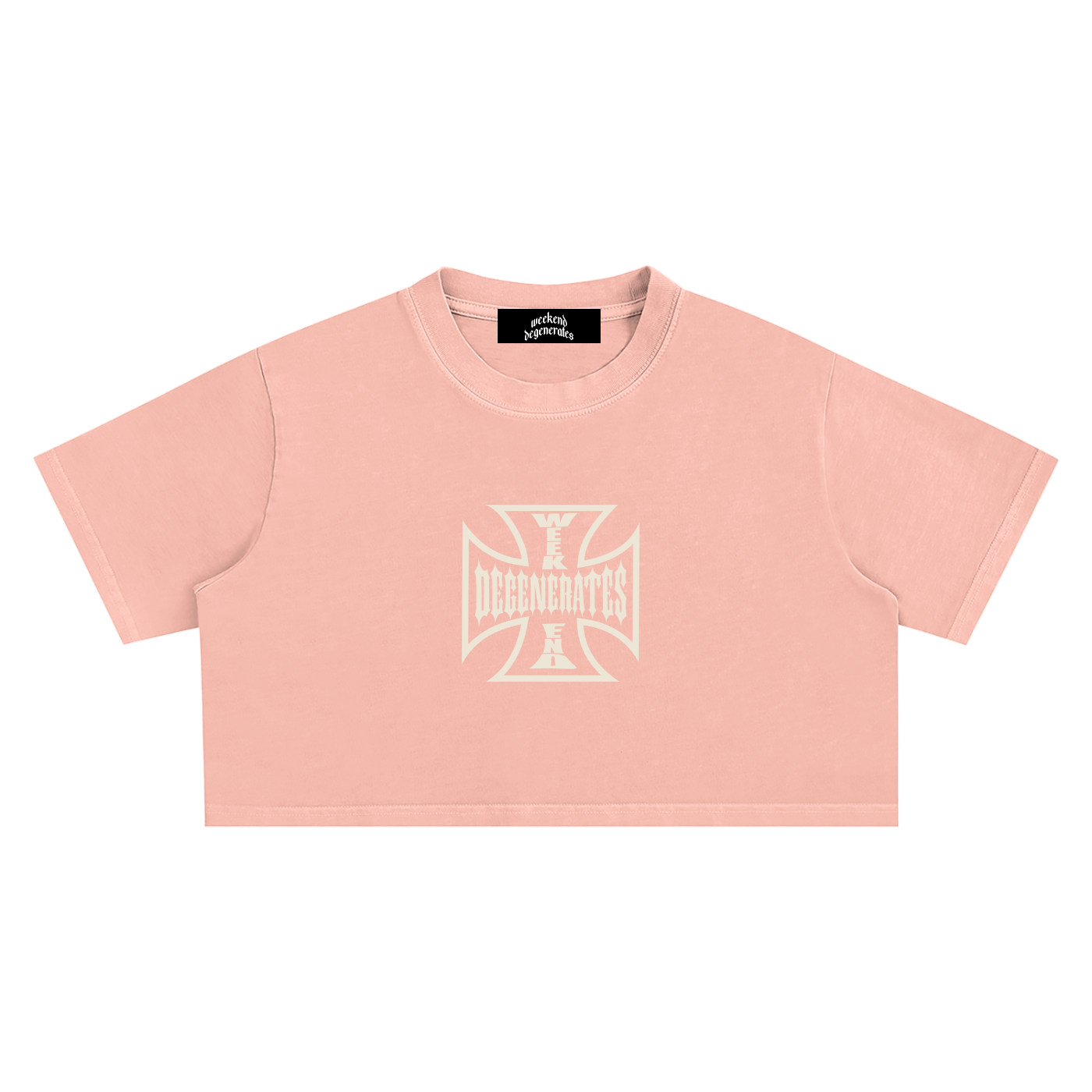 Degenerate Cross Crop Top