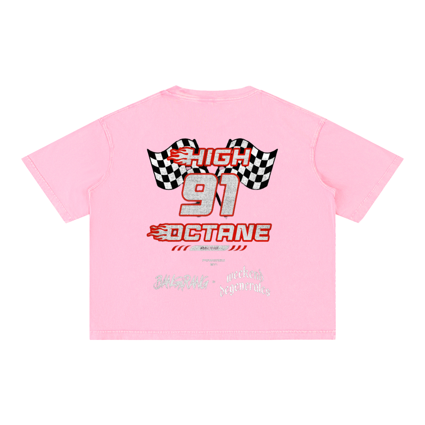 Bangarng XWEKND DGNT Mineral Wash Boxy  T-Shirt