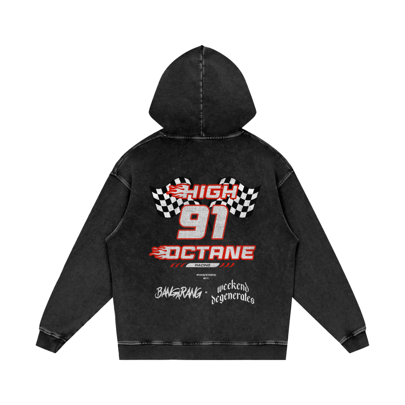 Bangarang X WKND DGNT Loose Hoodie