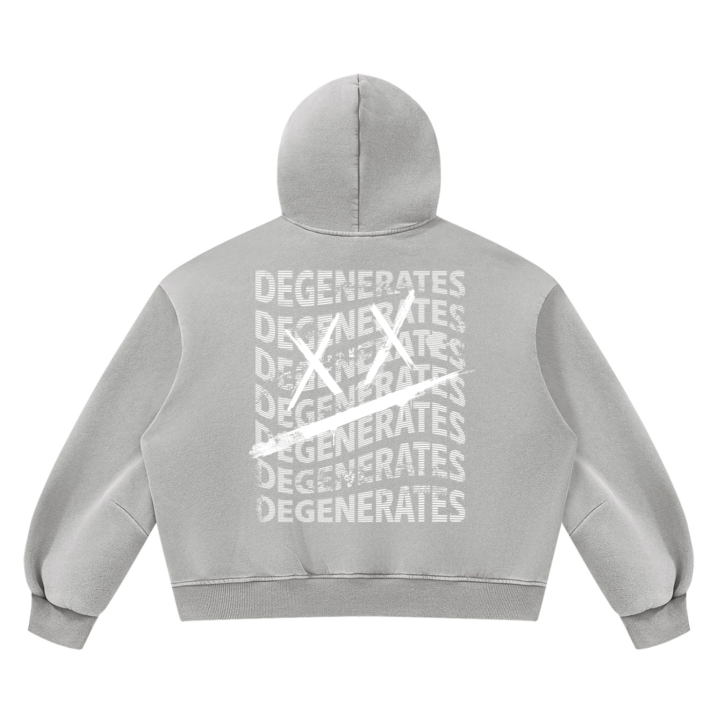 The First Vintage Wash Boxy Fleece Hoodie
