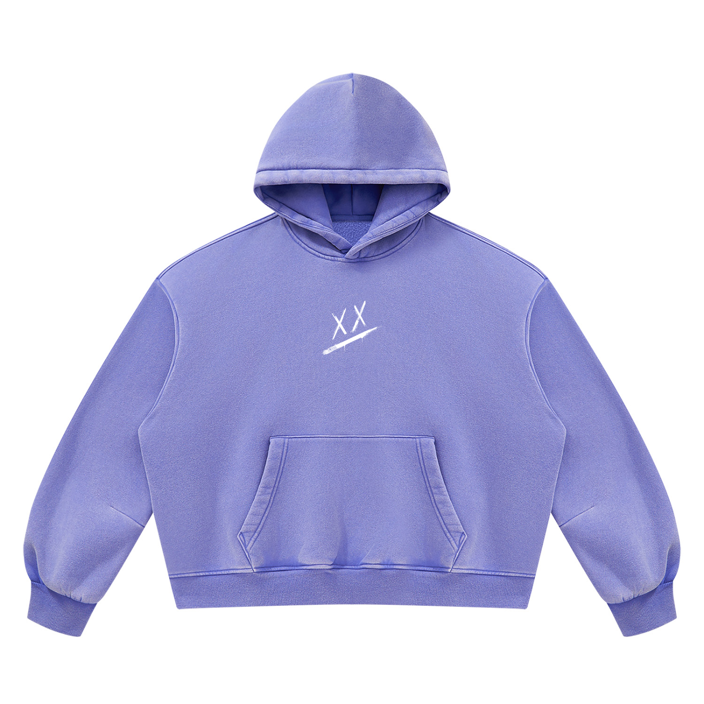The First Vintage Wash Boxy Fleece Hoodie